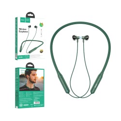 HOCO WIRELESS EARPHONES ES58 SOUND TIDE WITH MIC 200MAH GREEN HOCO WIRELESS EARPHONES ES58 SOUND TIDE WITH MIC 200MAH GREEN